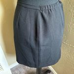 Karen Scott Black side zipper business casual pencil skirt Photo 3