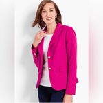Talbots  set of 2 blazers wool blend pink and blue 16 petite Photo 2