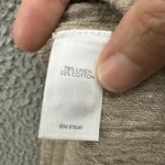 J. Jill PureJill Pull On Wide Leg Pants Linen Lagenlook Beach Boho Women Medium Brown Photo 3