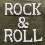 Panache NWOT Apparel Forest Green “Rock & Roll Crewneck Sweater size XL Photo 8