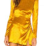 House of Harlow 1960 Gold Mini Dress Size XS Photo 0