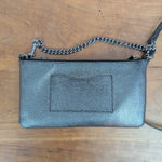 Coach  Kylie Metallic Silver Crossbody Mini Purse Photo 5