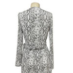 Good American The Runaround Wrap Dress Python Print Size 2 / Medium Photo 9