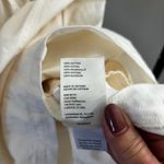 Free People Cheyenne Denim Mini in Ivory Size M Photo 8