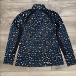 Ariat  Tek Sunstopper 2.0 1/4 Zip Baselayer Horde Print Black Blue Size Medium Photo 4