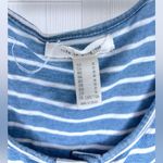 Life in Progress  Women’s Striped Denim Casual Romper Photo 4