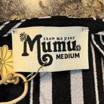 Show Me Your Mumu  NEW Medium Sawyer Shorts Black White Striped Photo 6
