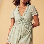 Altar'd State Altar’D State Floral Romper Photo 1