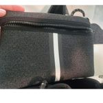 Haute Shore GREYSON UPTOWN Tote Purse Black/White Stripes Bag. A12 Black Photo 5