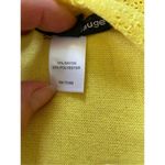 Cable & Gauge “” open front yellow cardigan Photo 4