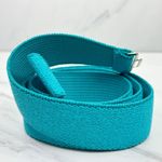 Blue Striped Stretch No Buckle Belt Strap Size XL Photo 4