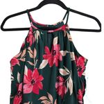 Maggy London NWT Lottie Crop Jumpsuit Floral Sleeveless Halter Tie Waist Size 4 Photo 2