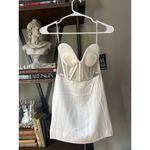 retrofete Ludlow Strapless Corset Mini Dress White Womens Size XS Photo 5