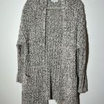 On The Road  Black White Chunky Knit Duster Cardigan Size S/M Photo 1