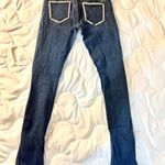 Machine Jeans Size 3 Inseam 30 Inches Glass Mirrors Blue Photo 1