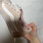 Vans  Women's Pink and White Sneakers Photo 7
