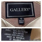 Gallery Gray Putty Women’s Hooded Soft-shell Trenchcoat M Photo 14