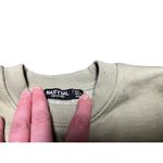 Nasty Gal oversized lounge Crewneck sweatshirt light green size small Photo 4