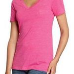 Old Navy VINTAGE Pink V-neck T-shirt Photo 0