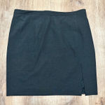 Michael Kors  | NWT Women's Charcoal Gray Side Slit Short Pencil Skirt, Size 12 Photo 0