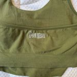 Auden Halter top Sports Bra Green Size XL Photo 3