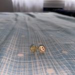 Evry Jewels Gold Smiley Face Stud Earrings Photo 2