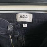 AGOLDE High Rise Skinny Crop Sophie Jeans in Temple Black (Size 28) Photo 5