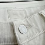 Mother The Hustler Ankle Jeans in Glass Slipper Racer Size 26 White Photo 7