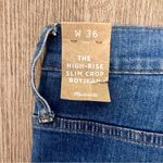 Madewell  High Rise Slim Crop Boyjean G1 Photo 6