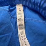 Lululemon  Blue Woven‎ High-Rise Shorts Size 6 Photo 2