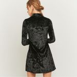 Urban Outfitters NWT  Ice Crusher Velvet Mock Neck Mini Dress Small Photo 1