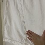 Anthropologie  Pilcro and the letterpress ivory white utility wrap skirt US 4 Photo 7