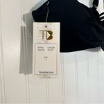 Tinibikini NWT  Reversible Black Cross Bikini Top Size Small Photo 3