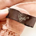 Eyeful Dusty‎ Rose Pink Lace Trim Scarf Wrap Wedding Bridesmaid Holiday Photo 4