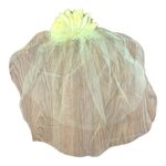 ILGWU pale yellow three piece dress 60 70 small medium lace hair pics Photo 4