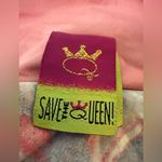 Save the Queen! Y2K Abstract Print Patchwork Dress Sleeveless Colorful Whimsical Size L Photo 1