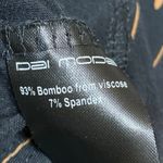 DAI MODA Black Swirl Print Long Sleeve V Photo 3