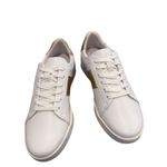 Joyasol paisley sneakers in gold/white 39 White Size 13 Photo 2