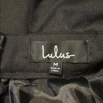 Lulus  Black Halter Mini Dress, Size M Photo 5