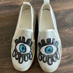 Pretty Little Thing Glitter Eye Slip Ons Photo 0