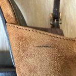 Paloma Round Square Suede Toe Chunky Heels Mary Jane Shoes feature leather 7.5 Brown Photo 12