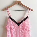 Pink & Black Lace Slip Dress Size M Size M Photo 1