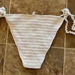 SKIMS  Crochet Swim Tie Bikini Bottom Marble Size 4X Photo 4