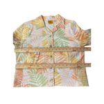 Ruby Rd Jacket Womens 12 Used Tropical Button Photo 10