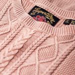 Superdry Acid wash cold shoulder sweater Photo 1