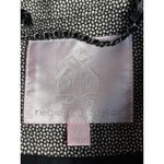 Rebecca Taylor  Gray Tweed Wool Jacket Peplum Fringe Mini Polka Dots Designer 4 Photo 8