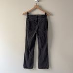 Madewell  Cali Demi-Boot Jeans gray button fly stretch pockets cotton blend logo Photo 1