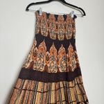 Bohemian Tiered CottageCore Maxi Skirt with  Photo 2