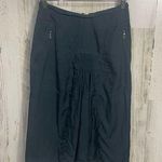 YSL Yves St Laurent Vintage Blue Ruched Skirt Zipper Skirt size 38 ESTIMATED Photo 0