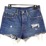 Levi's NWOT 501 High Rise Short in Drive Me Crazy Size 26 Photo 5